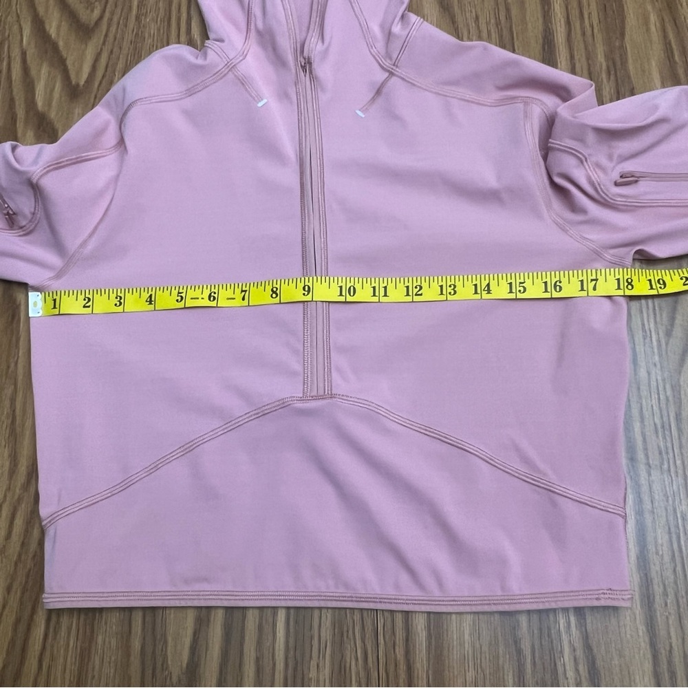 Lululemon Break a Trail 1/2 Zip Hoodie in Pink Pastel - Picture 12 of 14